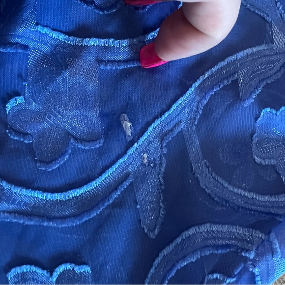 Vintage Y2K 2000s blue Fredrick’s of Hollywood sexy nightgown - Picture 3 of 4